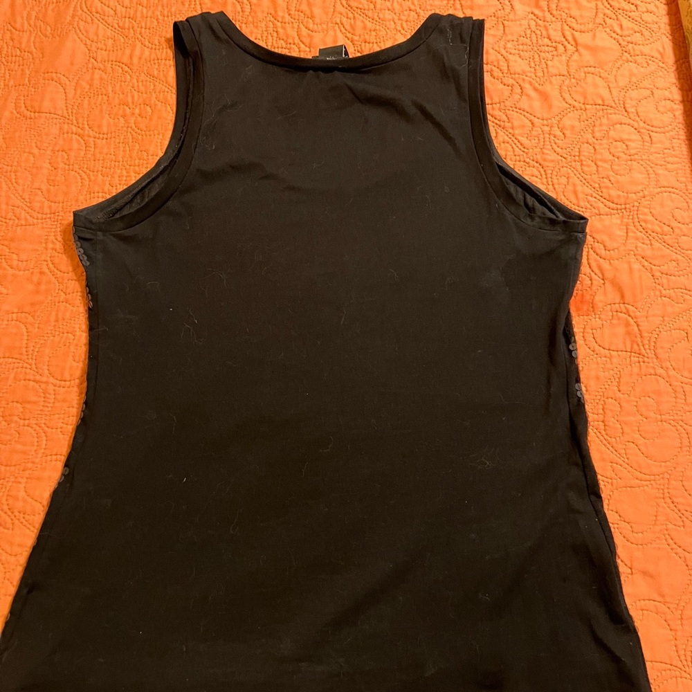 Ann Taylor Black Sequin Camisole - Picture 2 of 2